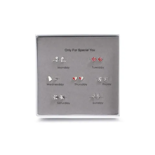 I YOU Alloy Stud Earrings Women's