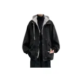 Черный с флисовой подкладкой и утолщением