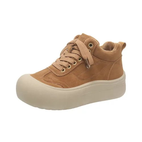 TLIT Детские Скейтбординги Низкий Топ Желтый Толстый Хлопок Школьный Возраст