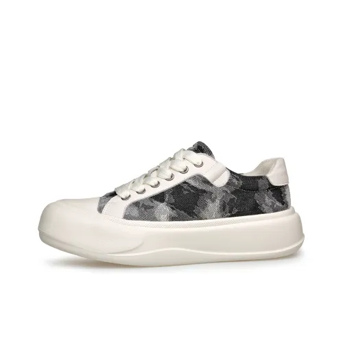 PT'SON Амортизаторы Shock Abrasion Resistant Slip Resistant Низкий Топ Мужские Скейтборд Кроссовки Мужские Черные