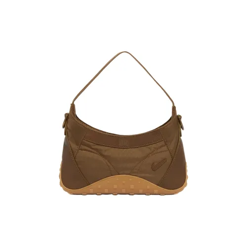 Nike KNWLS Коллаборация Нейлоновая Сумка через плечо Стандартная Женская Коричневая