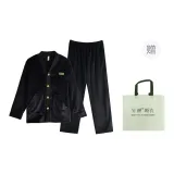 (Вельвет) 74251 Обсидиан Черный [Сумка для покупок]