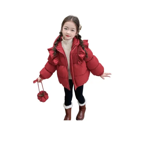 LANCAIHE Красный с Маленькой Тыквой Kids Утеплённые куртки