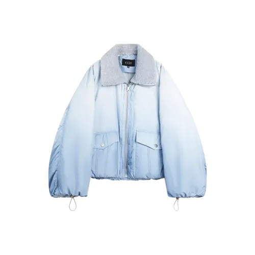 ELLE Синий Женские Пуховики