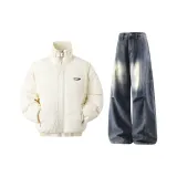 Топ Ecru (Оригинальный) + Темно-синие штаны