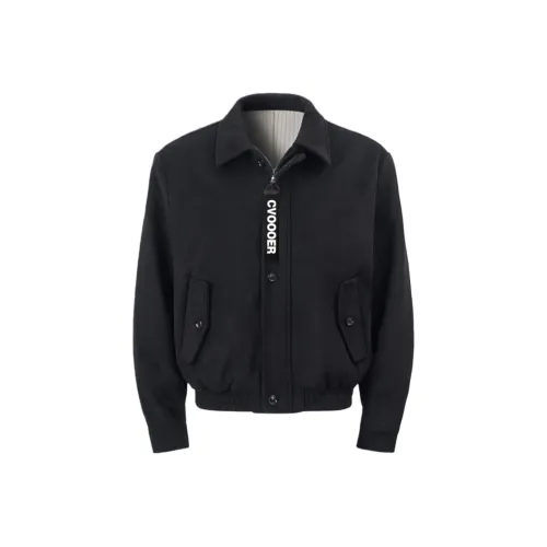 CVOOOER Черный Унисекс Куртки