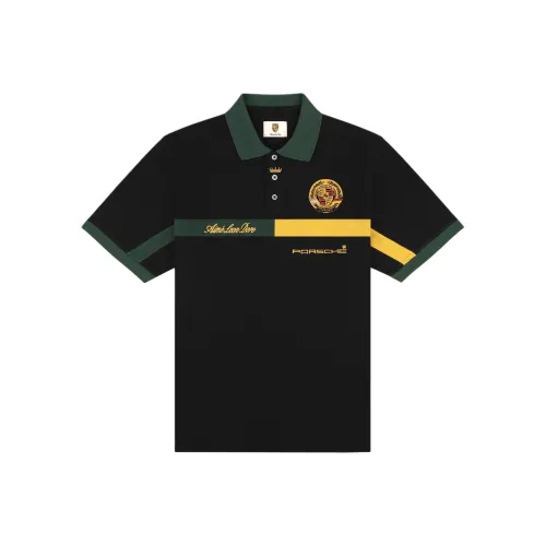 AIME LEON DORE X PORSCHE Коллаборация FW25 Гонки Поло Унисекс