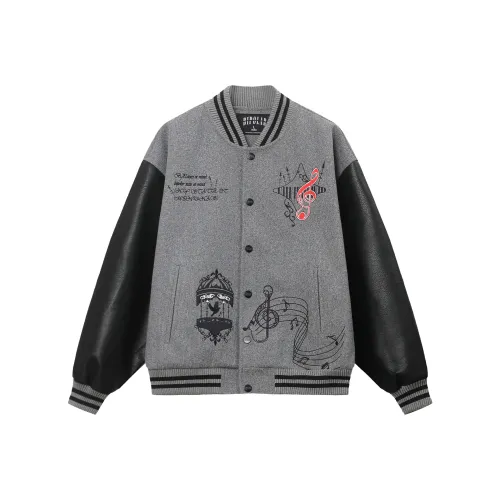 BIPOLAR Фотиния Серый Унисекс Бейсбольные Джерси