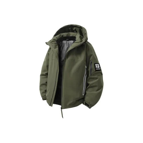 RAP PANDA Унисекс Пуховики