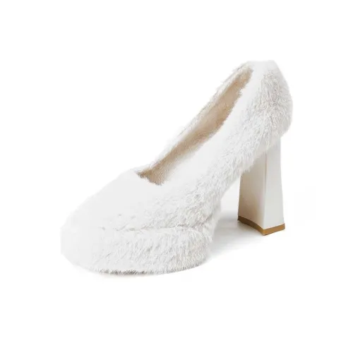 Lanza Высокие каблуки Ecru Женские