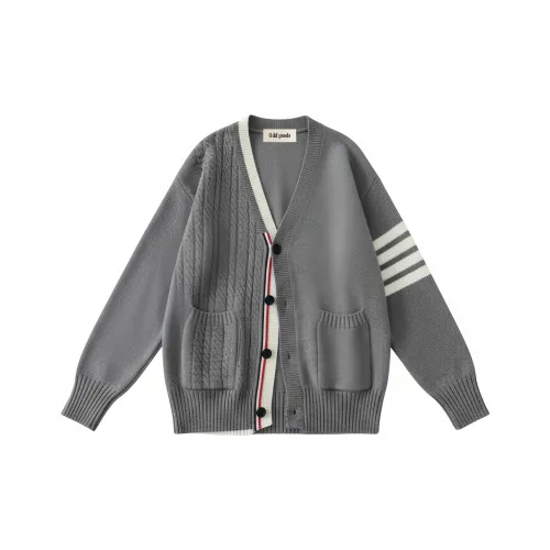 Oddgoods Остин Преппи Трикотаж Женский Серый Абрикос