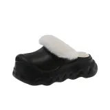 Флисовая подкладка, черного цвета