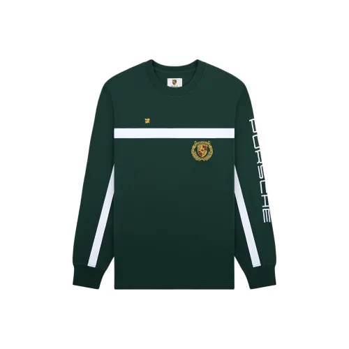 AIME LEON DORE X PORSCHE Коллаборация FW25 Длинный рукав Apex Tee T Рубашка Унисекс