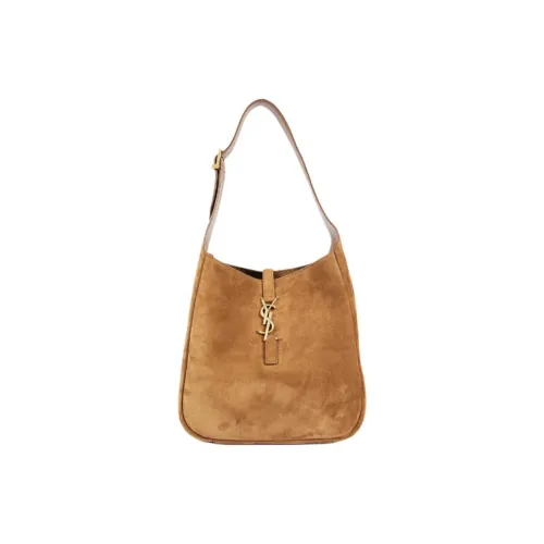 SAINT LAURENT Телячья кожа Сумка через плечо Женская Бежевая