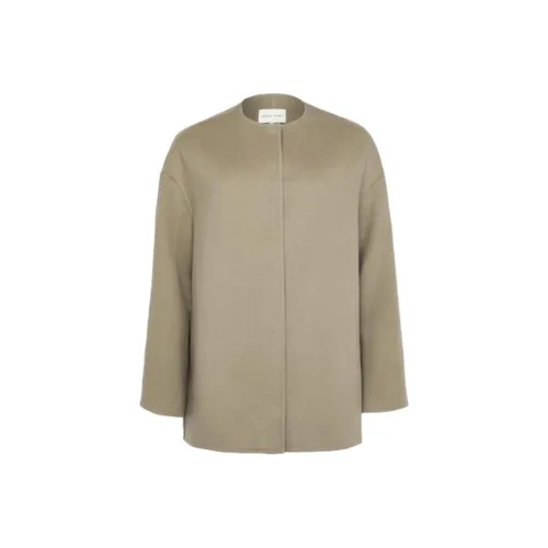 Loulou De Saison Тауповый Женский Пальто