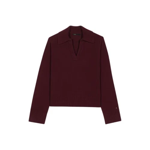 Maje Фуксия Женские Свитера