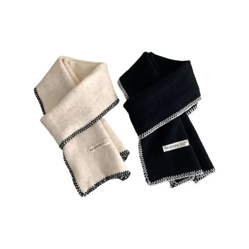 JKEM 68% Смесовая шерсть Вязаные шарфы Унисекс