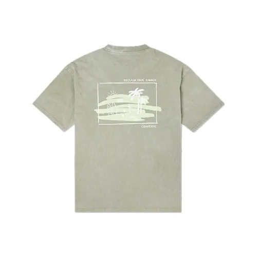 Конверс SUMMER ACTIVITY SURF Зеленый Мужская Футболка