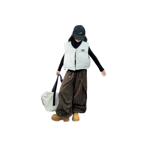 MUMUWU HOUSE Белый Школьный возраст Жилет Слинг