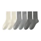 [6 упаковок] Белый 2 + Светло-серый 2 + Темно-серый 2