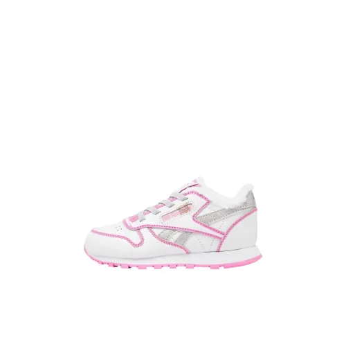 Peppa Pig x REEBOK Classic Leather Low Топ Обувь для малышей Белый Infant и Toddler