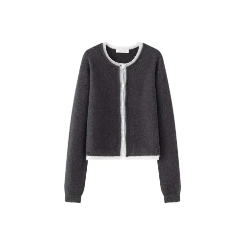 Viktoria Chan Темно-серый Женский Свитер