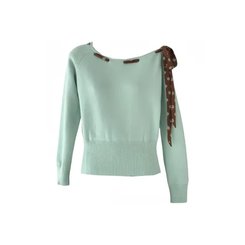 JOSR Зеленый Женский Трикотаж