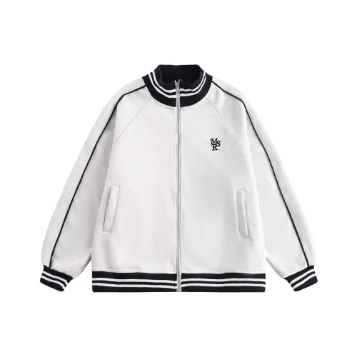 PLQV Серый Белый Высококачественные Мужские Куртки