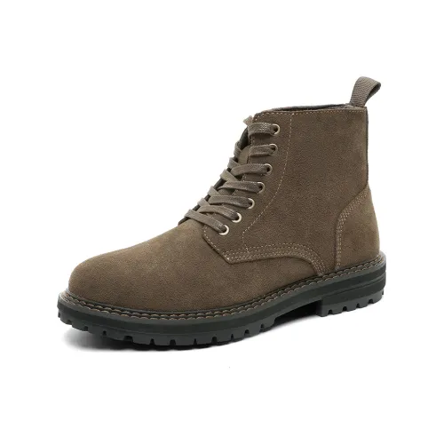 SENGUIBUCK Рабочие ботинки Осенние и Зимние Носки Crew Martin Boot Мужской