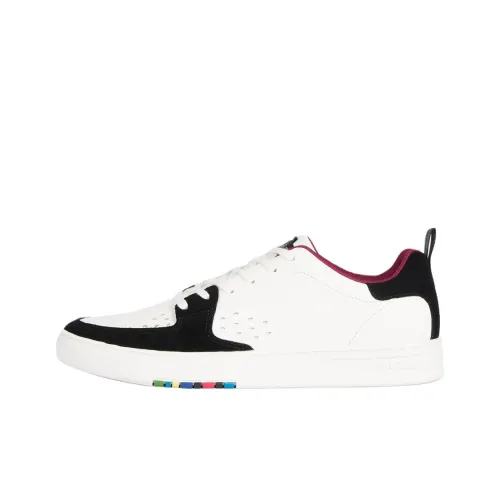 PS By Paul Smith Cosmo Low Топ Кроссовки для скейтбординга Мужской Черный Белый
