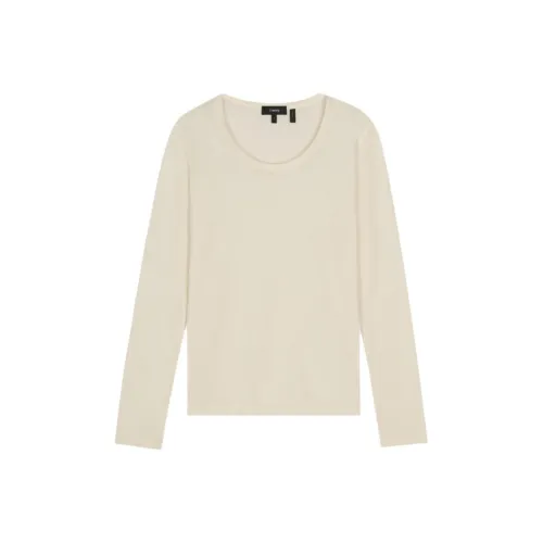 THEORY Айвори Белый C05 Женская T-Рубашка