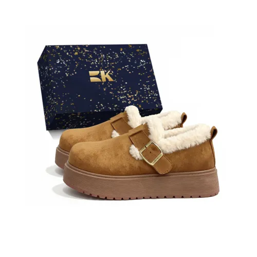 Boldi Kuki Термический Увеличивающий Высоту Устойчивый к Износу Дышащий Низкий Топ Утепленная Обувь Женская