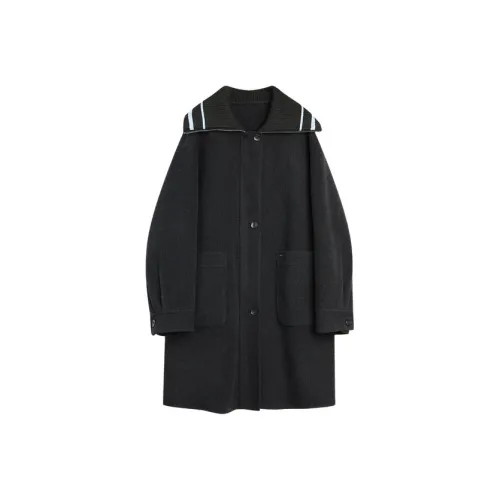 ELLE Средне-серый Женское Пальто