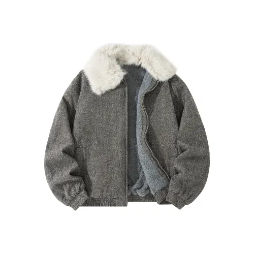 AULDEY Темный овсяный унисекс пуховики