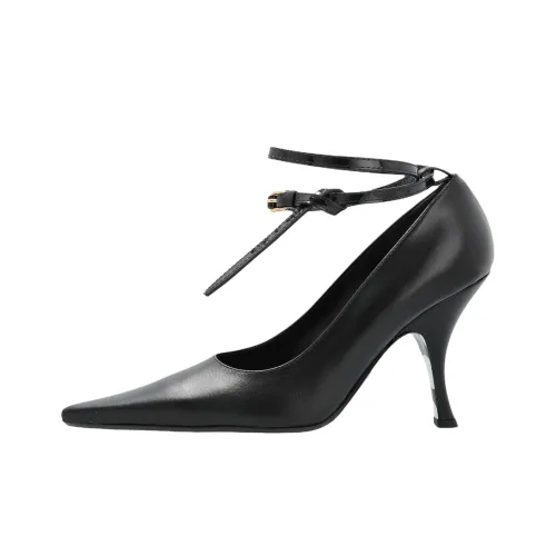 MOSCHINO Узкий каблук высокий каблук 10 см женский черный