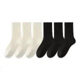 [6 упаковок] Белый 3 + Черный 3