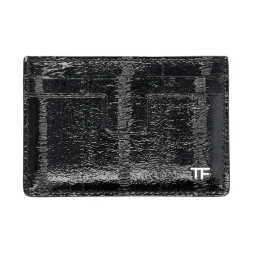 TF Sheepskin Wallet Regular Men's Black