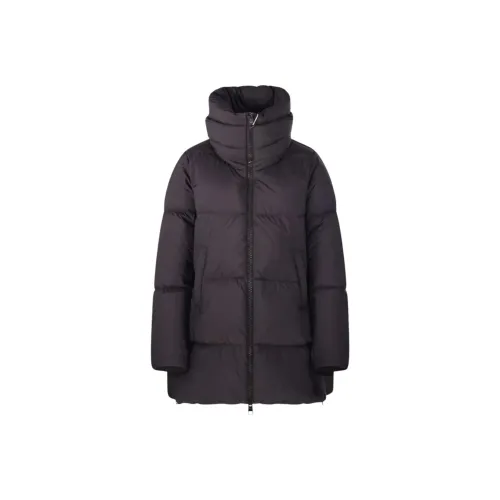 HERNO Темно-коричневые женские куртки