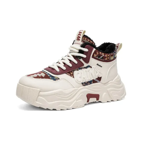 Bake MID Топ Толстая подошва Кроссовки Мужские