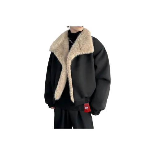 MARK WAFFLE Бархат Feel Пальто Унисекс