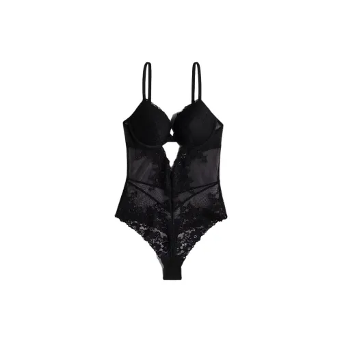 H M Черное женское боди