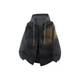 Чёрный, серый (красная кошка)