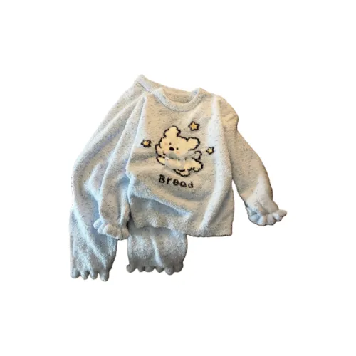 UYH Синий комплект женский пижамный комплект