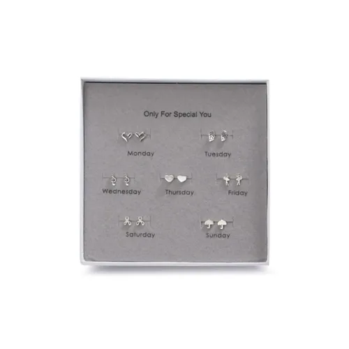 I YOU Alloy Stud Earrings Women's