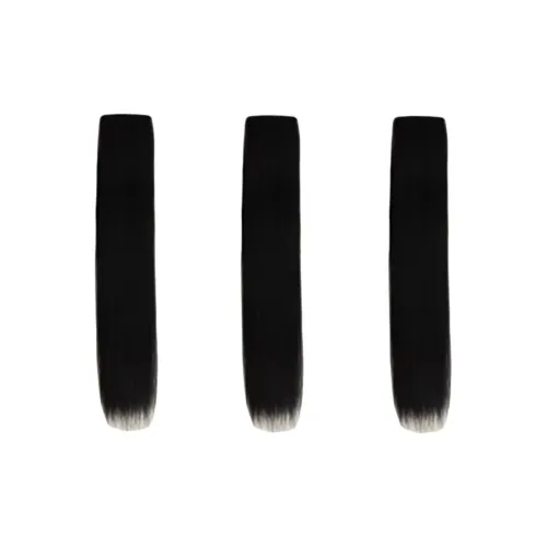 Rebecca Youth Extension One Piece Парики 47 см Человеческие Волосы Длинные Прямые Волосы