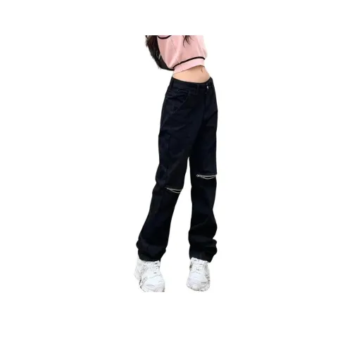 DECKERTON Черные Женские Джинсы