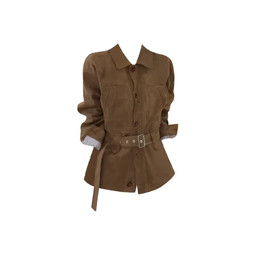 ONENINE34PM Кожа Куртка Женская