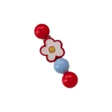 Цветочная круглая бусина заколка для волос