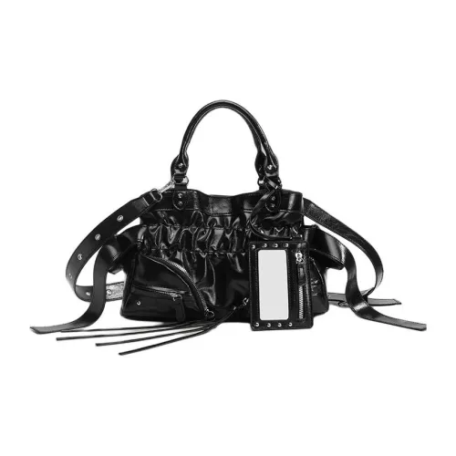 Carksky ПУ (полиуретан) Сумка Стандартная Женская Черная