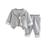 Серый топ + серый низ